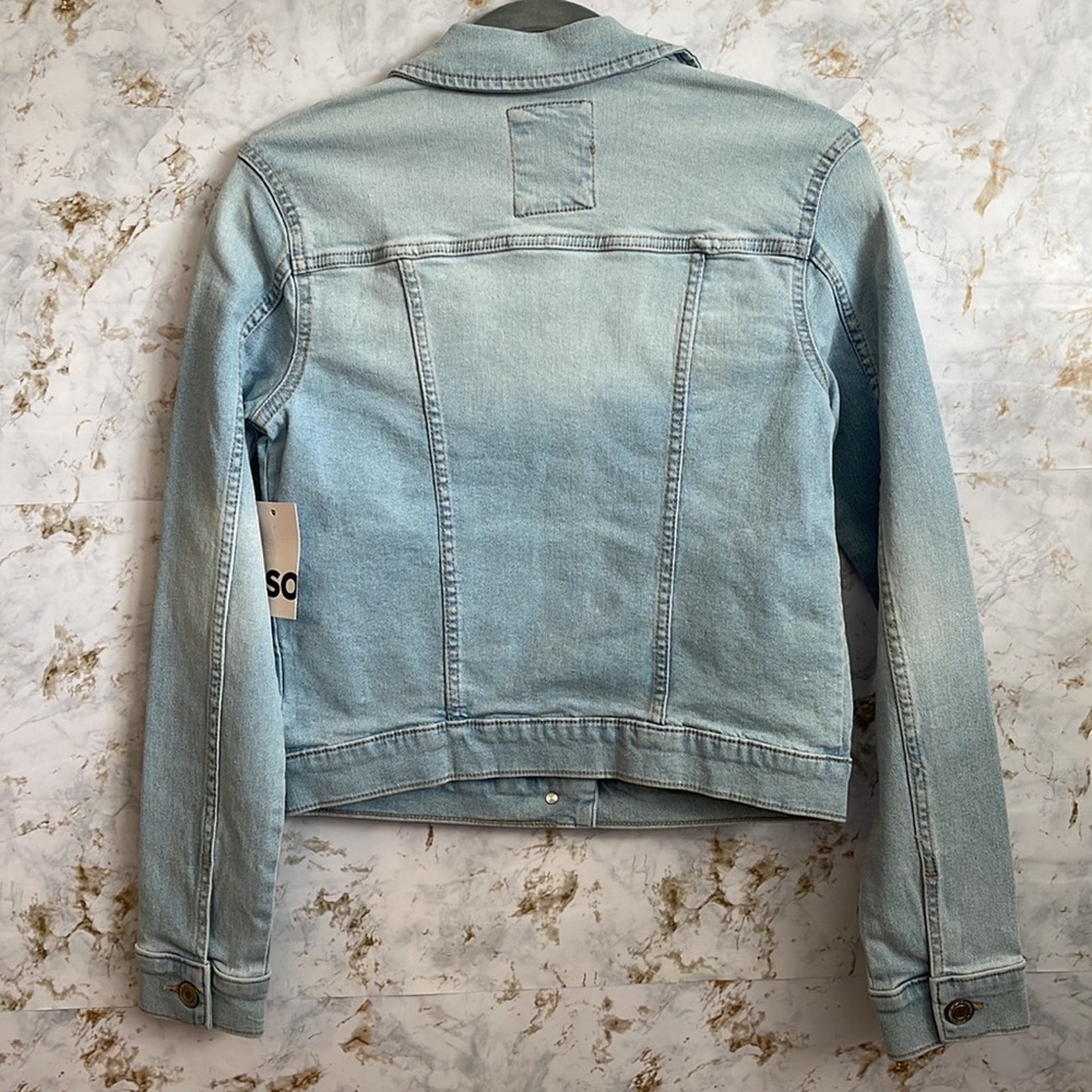 SO Denim Button Up Jacket l SIZE XS - Picture 3 of 6